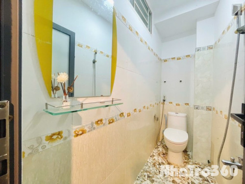 Studio full nội thất dưới trệt,tiện di chuyển