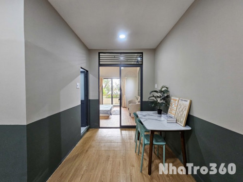 Căn hộ 1PN, ban công, tách bếp. Gần Đh Luật, Đh Nguyễn Tất Thành, cầu Ông Lãnh, cầu Calmette,...