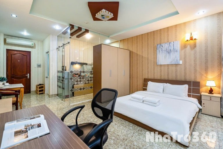 Căn hộ full nội thất tách bếp Q1 gần chợ Bến Thành