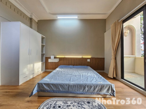 Căn hộ 1PN, ban công, tách bếp. Gần Đh Luật, Đh Nguyễn Tất Thành, cầu Ông Lãnh, cầu Calmette,...