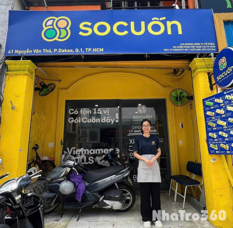 SANG NHƯỢNG QUÁN GỎI CUỐN SÁNG TẠO – MẶT TIỀN 41 NGUYỄN VĂN THỦ, Q1