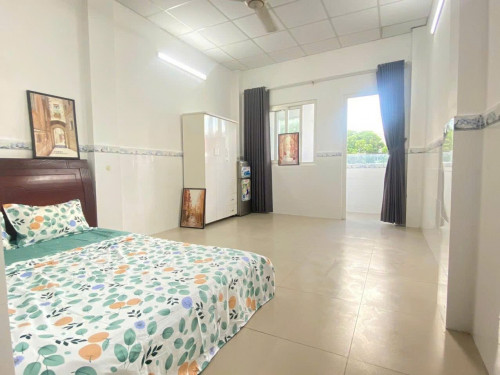 Studio ban công tách bếp rộng rãi, gần Vạn Hạnh Mall, Việt Nam Quốc Tự, Đh Huflit, Đh Bách Khoa,...