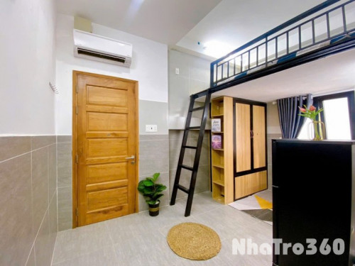 CĂN HỘ GÁC LỬNG CÓ CỬA SỔ MÁY GIẶT RIÊNG TÂN BÌNH