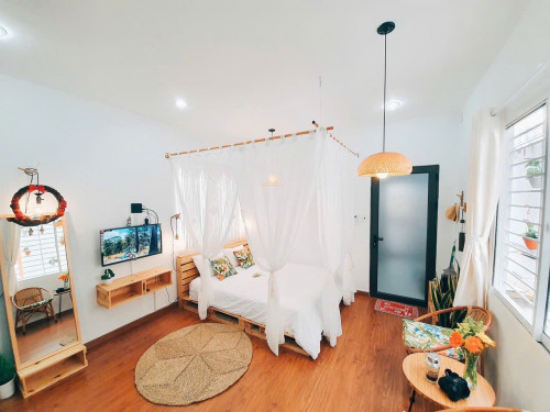 Cho thuê căn hộ Q1, Đường Nguyễn Công Trứ, gần Chợ Bến Thành, Cầu Khánh Hội, Bến Bạch Đằng