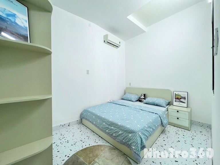 Cho thuê 2 phòng ngủ ban công 50m2 quận 8