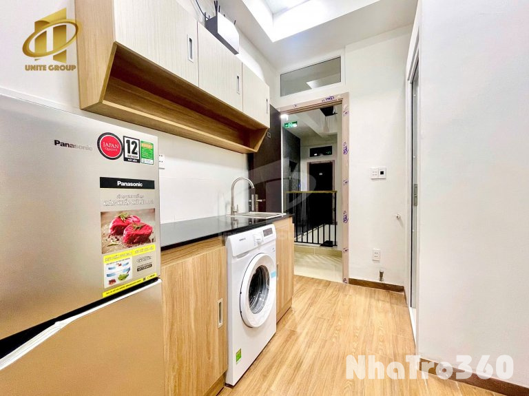 Cho thuê căn 1PN ban công Q4, gần cầu Kênh Tẻ, Đh Nguyễn Tất Thành, Đh Luật