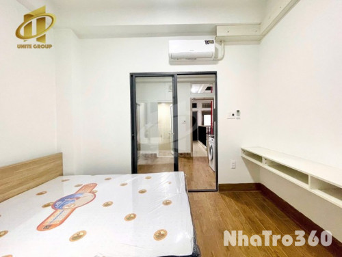 Cho thuê căn 1PN ban công Q4, gần cầu Kênh Tẻ, Đh Nguyễn Tất Thành, Đh Luật