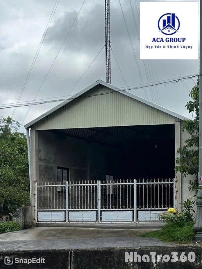 🏡 CHO THUÊ KHO XƯỞNG GẦN PHÚ BÀI – MẶT TIỀN NGUYỄN TẤT THÀNH