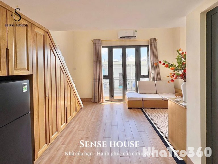 Duplex ban công full nội thất Q10 - gần cviên Lê Thị Riêng, siêu thị Go, ga Sài Gòn, cư xá Bắc Hải