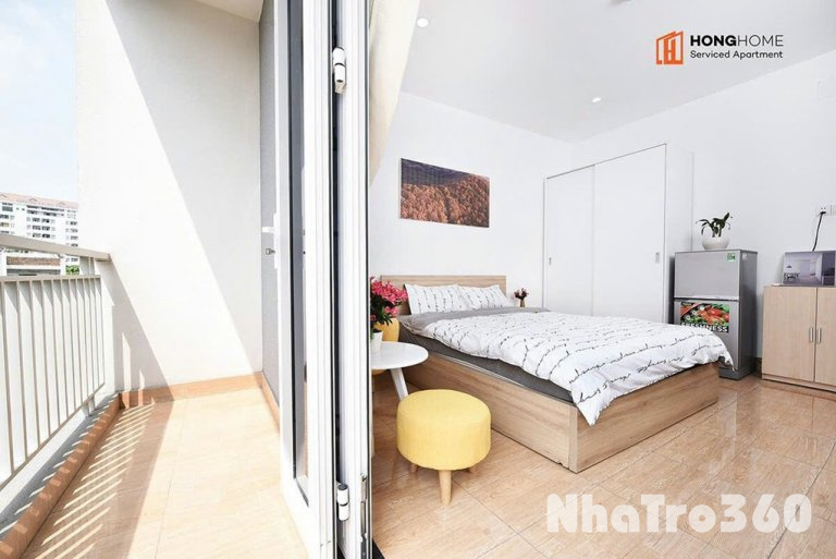 Cho thuê căn hộ quận 1 ban công full nội thất