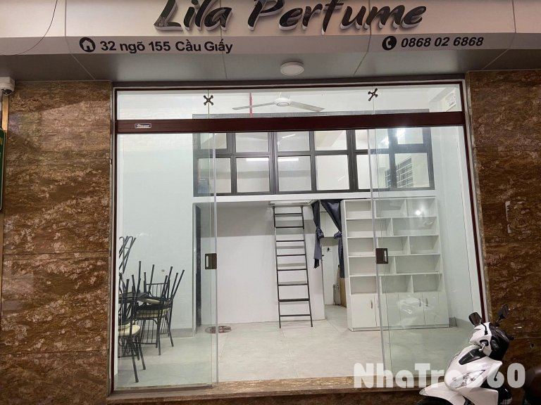 CHO THUÊ MẶT BẰNG KINH DOANH – TẦNG 1  Địa chỉ: Số 32, ngõ 155 Cầu Giấy