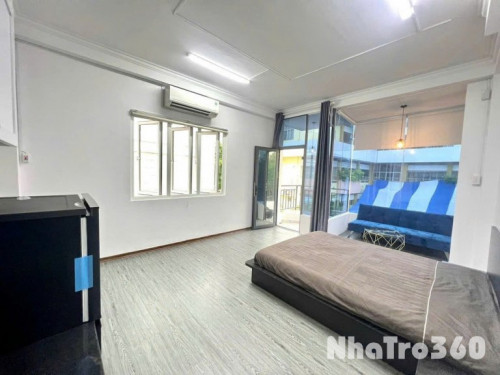 Studio ban công thoáng - gần chợ Tân Định, nhà thờ Tân Định, cviên Lê Văn Tám, cầu Bông,...