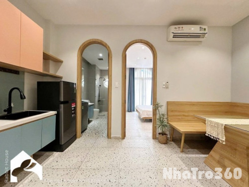 CĂN HỘ 1PN - MÁY GIẶT RIÊNG FULL NỘI THẤT - QTB