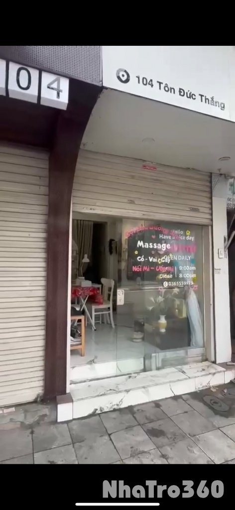 CHÍNH CHỦ CHO THUÊ MẶT BẰNG MẶT PHỐ TÔN ĐỨC THẮNG, ĐỐNG ĐA, HÀ NỘI