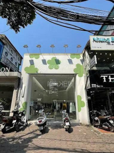 Cho thuê cửa hàng 274 Phố Thái Hà, Diện tích 110m2, mặt tiền 5,8m, vỉa hè 6m, Giá: 50 triệu/ tháng, có thương lượng
