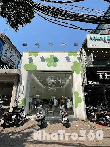 Cho thuê cửa hàng 274 Phố Thái Hà, Diện tích 110m2, mặt tiền 5,8m, vỉa hè 6m, Giá: 50 triệu/ tháng, có thương lượng