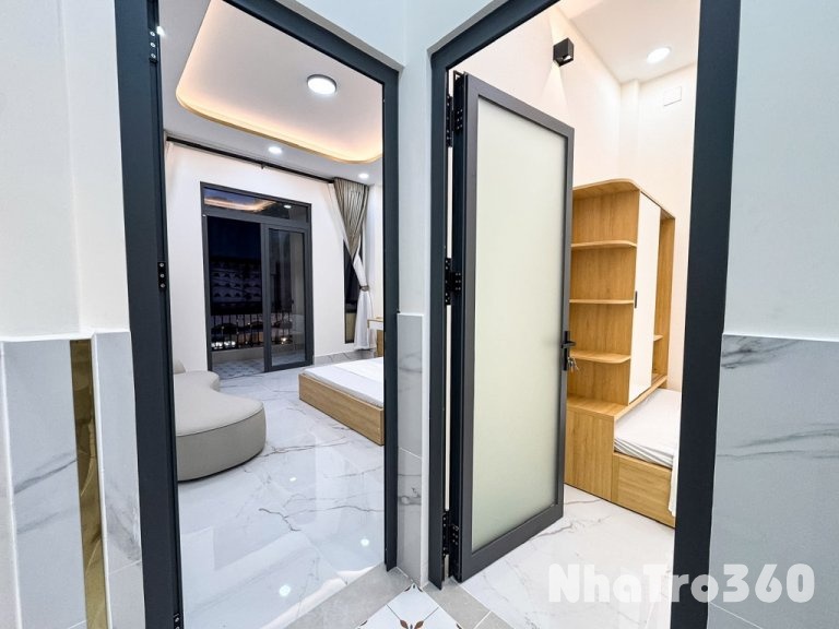 CĂN 2 PHÒNG NGỦ BAN CÔNG 50m2 QUẬN 4 gần Cầu ông l