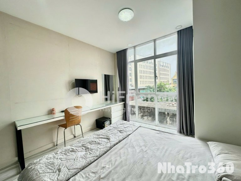 Cho thuê studio full nội thất Q1, gần chợ Thái Bình, Nowzone, vòng xoay Lý Thái Tổ