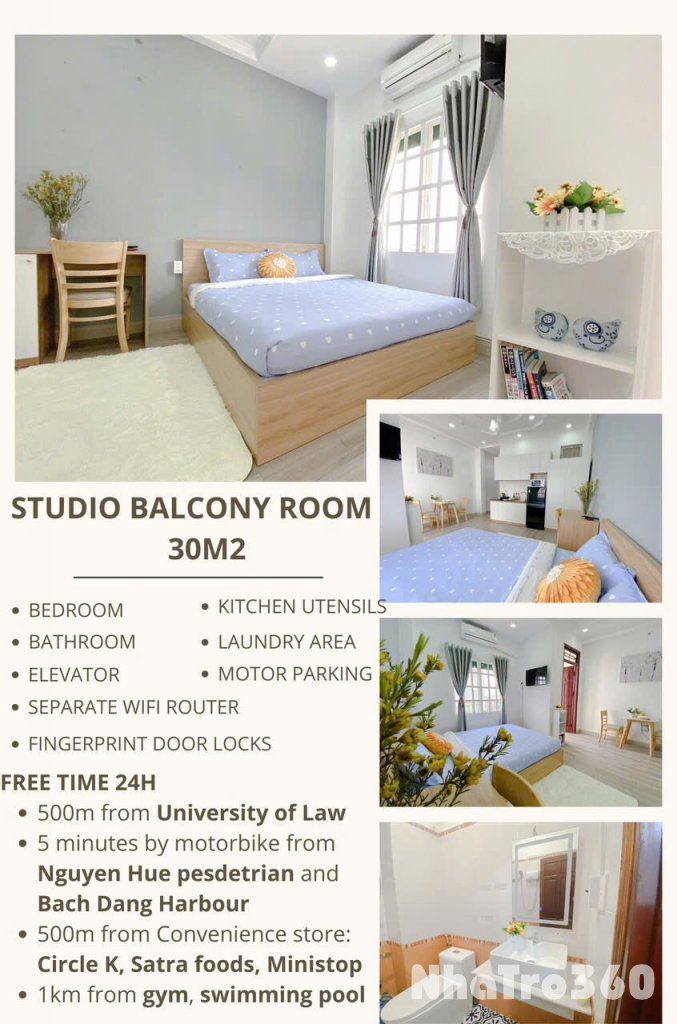 Hoàng Diệu Q4, gần Đh Luật, Đh Nguyễn Tất Thành, bến Bạch Đằng, phố đi bộ