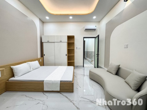 CĂN 2 PHÒNG NGỦ BAN CÔNG 50m2 QUẬN 4 gần Cầu ông l