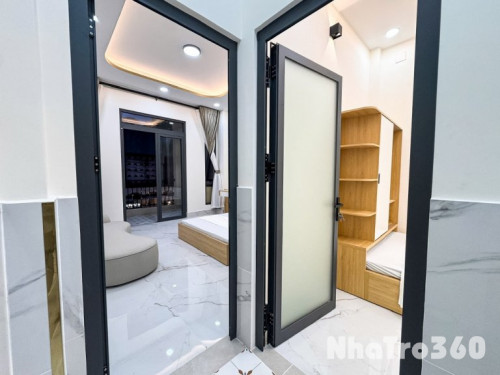 CĂN 2 PHÒNG NGỦ BAN CÔNG 50m2 QUẬN 4 gần Cầu ông l