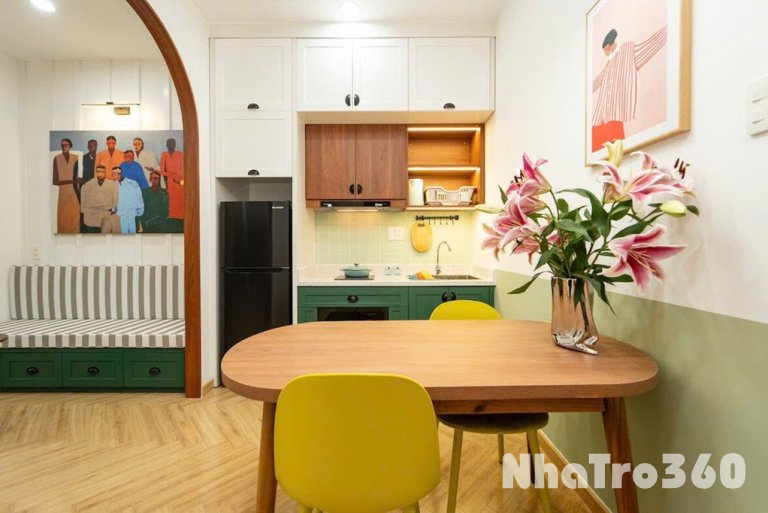 Cho thuê căn hộ 1PN quận 1 gần chợ Bến Thành