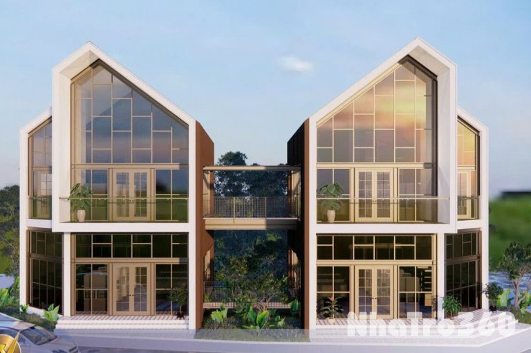 CHO THUÊ HAI CĂN VILA KQH viện nghiên cứu hạt nhân Đà Lạt