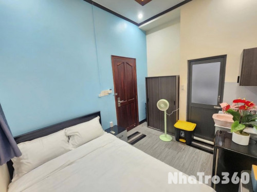 Phòng đơn có bếp full nội thất gần cầu Cái Khế