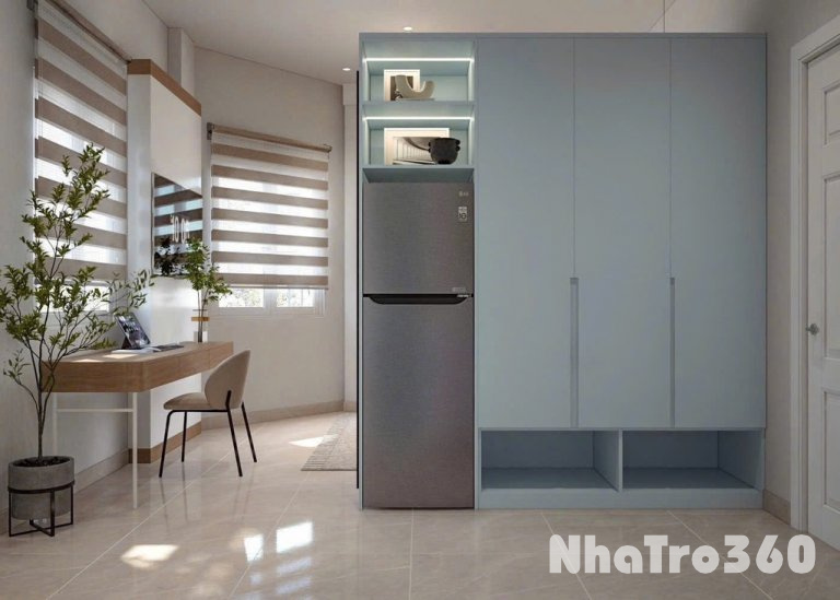 Căn hộ ban công, Full nội thất, gần nguyễn văn cừ