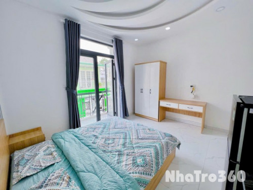 Cho thuê căn hộ ban công, Q5, Đường Ngô Gia Tự, gần ĐH Y Dược, ĐH Kinh Tế, Bệnh Viện Chợ Rẫy