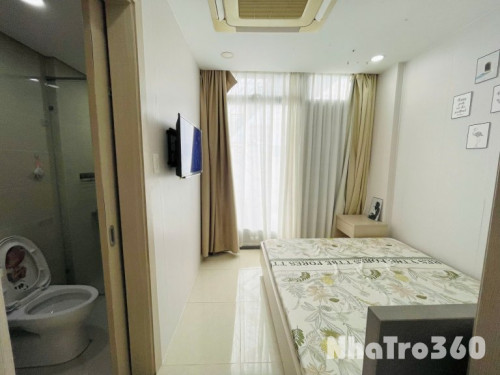 Cho thuê studio tách bếp, mặt tiền Trần Hưng Đạo Q1, ngay Pullman 