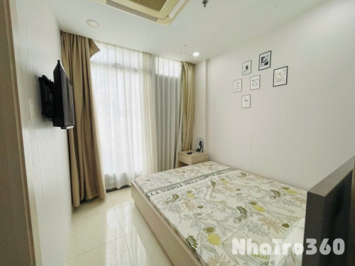 Cho thuê studio tách bếp, mặt tiền Trần Hưng Đạo Q1, ngay Pullman 