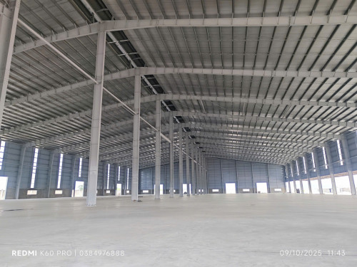 🏭 CHO THUÊ KHO XƯỞNG NGOÀI KCN QUẾ VÕ 3 – BẮC NINH
💥 Diện tích đa dạng: 3.000m² – 6.000m² – 9.700m