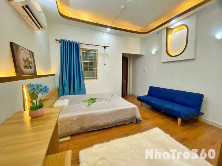 Cho thuê phòng studio tách bếp 40m2 full nội thất đường Bàu Cát gần ngã tư Bảy Hiền.