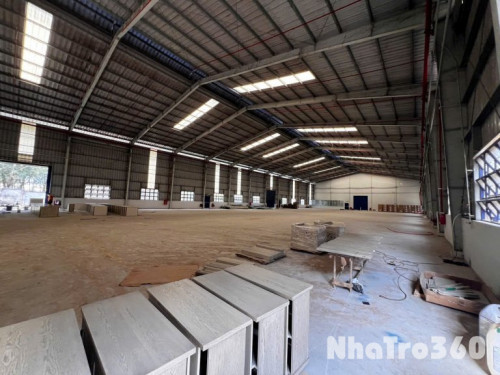 CHO THUÊ NHÀ XƯỞNG 2.800m² BẾN CÁT – BÌNH DƯƠNG (PCCC TỰ ĐỘNG – ĐIỆN 320kVA)