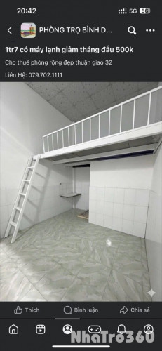 Cho thuê phòng trọ thuận giao 32