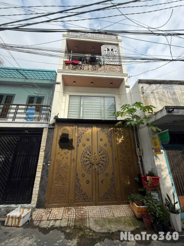 Cho thuê nhà nguyên căn hẻm thông xe hơi p15 tân