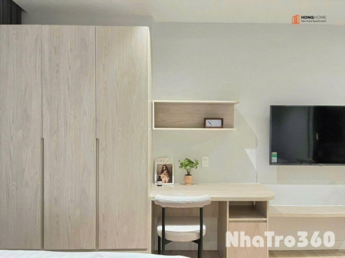 Cho thuê studio cửa sổ lớn thoáng mát gần sân bay