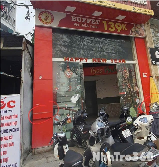 SANG NHƯỢNG MẶT BẰNG TẠI HỒ ĐỀN LỪ PHƯỜNG HOÀNG VĂN THỤ, HOÀNG MAI, HÀ NỘI