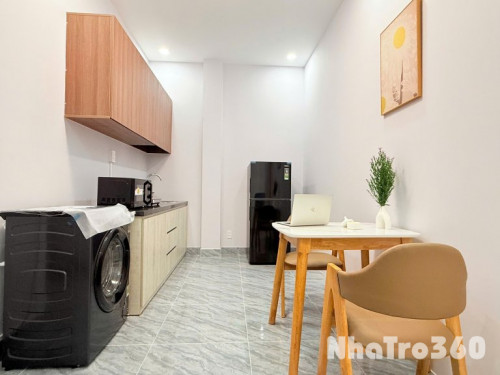Khai trương căn studio ban công tách bếp Q4, gần Đh Nguyễn Tất Thành, Đh Luật, cầu Khánh Hội, cầu Calmette,...   