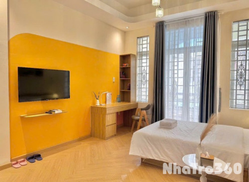 Cho thuê studio full nội thất gần Đh Văn Hiến, UEH