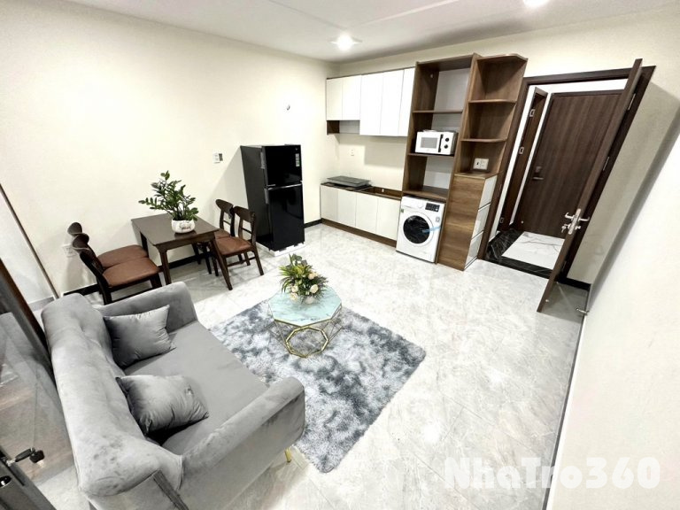 1pn ban công tách bếp máy giặt riêng 40m tân bình