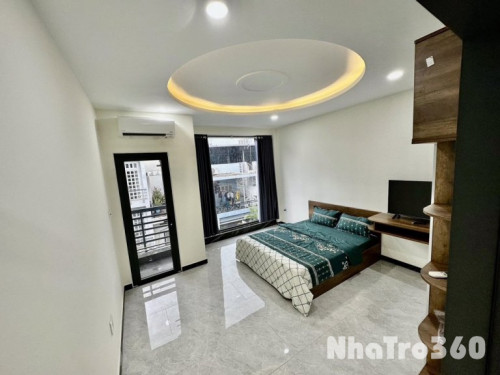 1pn ban công tách bếp máy giặt riêng 40m tân bình