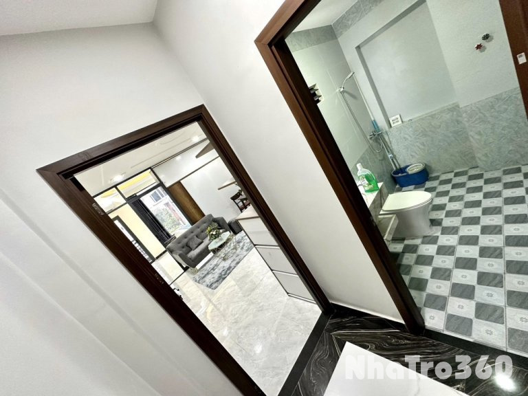 1pn ban công tách bếp máy giặt riêng 40m tân bình