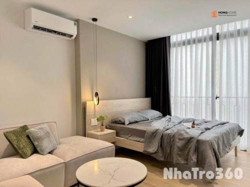 Cho thuê studio cửa sổ lớn thoáng mát gần sân bay