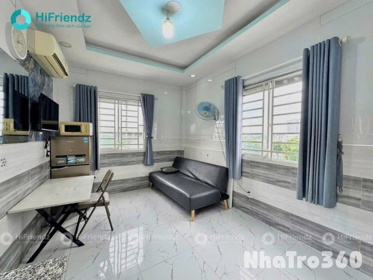 Phòng tách bếp 40m2 gần UEH nguyễn tri phương