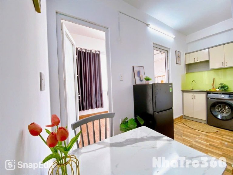 1PN tách bếp full nội thất Quận 10