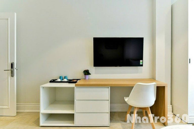 STUDIO BAN CÔNG QUẬN 1, FULL NỘI THẤT