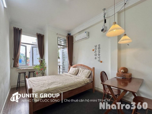 STUDIO BAN CÔNG - FULL NỘI THẤT Ngay K300 Tân Bình