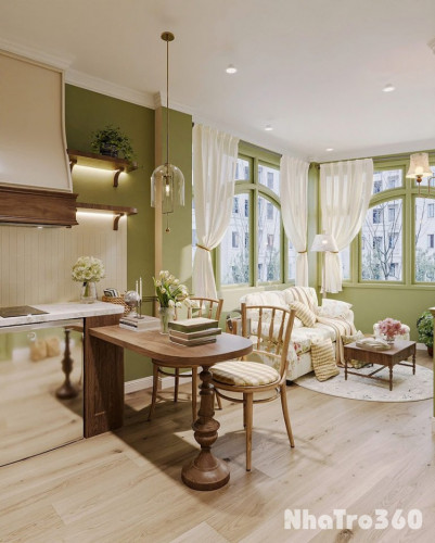 Cho thuê phòng full nội thất cửa sổ lớn, Tân Bình